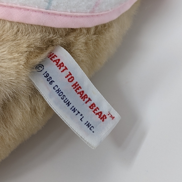 Chosun Heart To Heart Bear Teddy Vintage Beat Cap Gown Pajamas 1986 Works - Picture 3 of 9